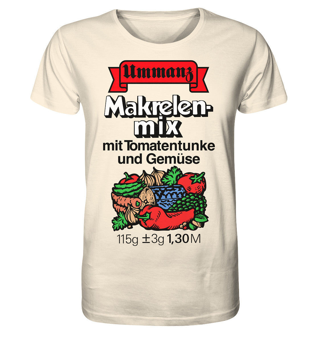 ORGANIC SHIRT UNISEX • UMMANZ - MAKRELENMIX