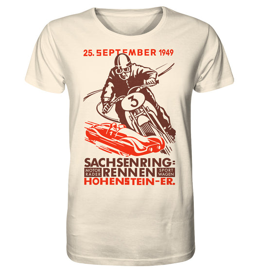 ORGANIC SHIRT UNISEX • SACHSENRING-RENNEN 1949