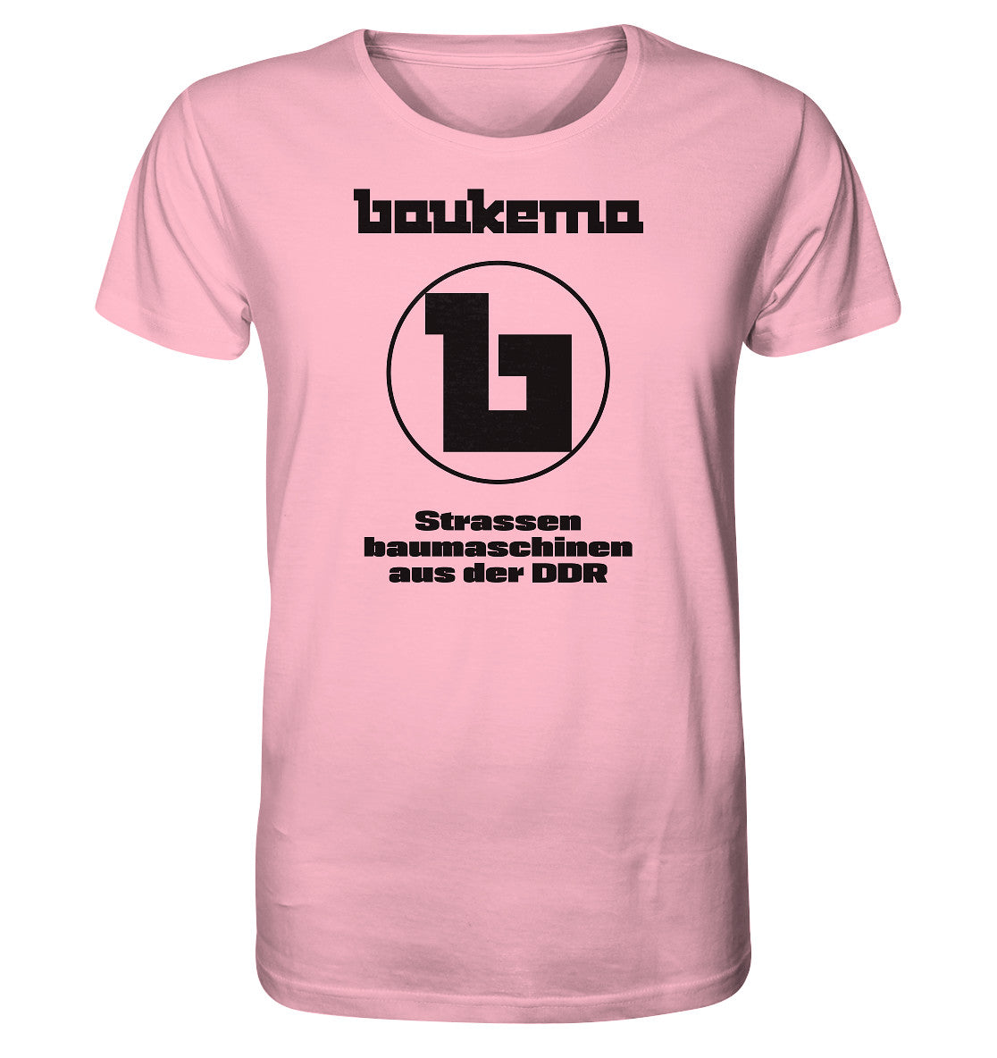 ORGANIC SHIRT UNISEX • BAUKEMA STRASSENBAUMASCHINEN - hell