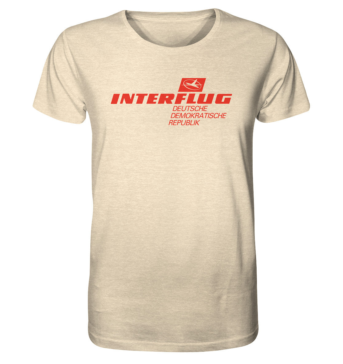 ORGANIC SHIRT UNISEX • INTERFLUG - HELL