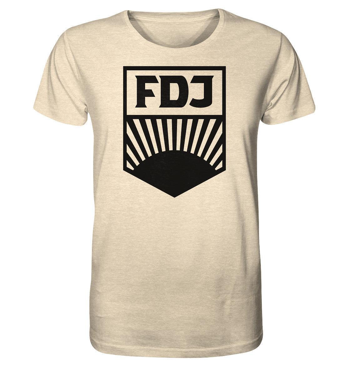 ORGANIC SHIRT UNISEX • FDJ: FREIE DEUTSCHE JUGEND - HELL