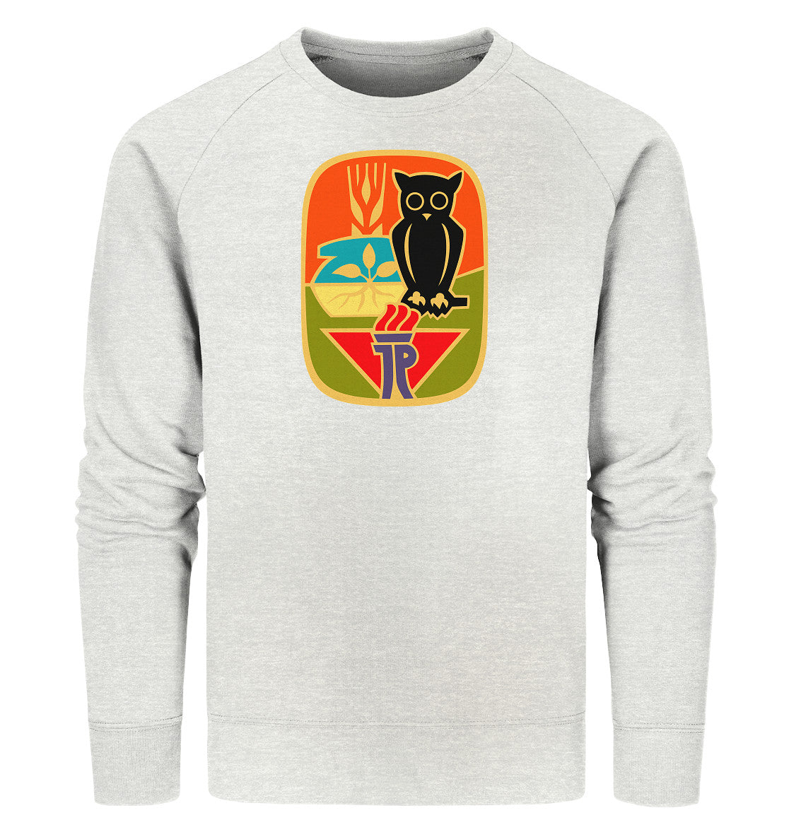 PREMIUM ORGANIC SWEATER UNISEX • PIONIERABZEICHEN JUNGE NATURFORSCHER