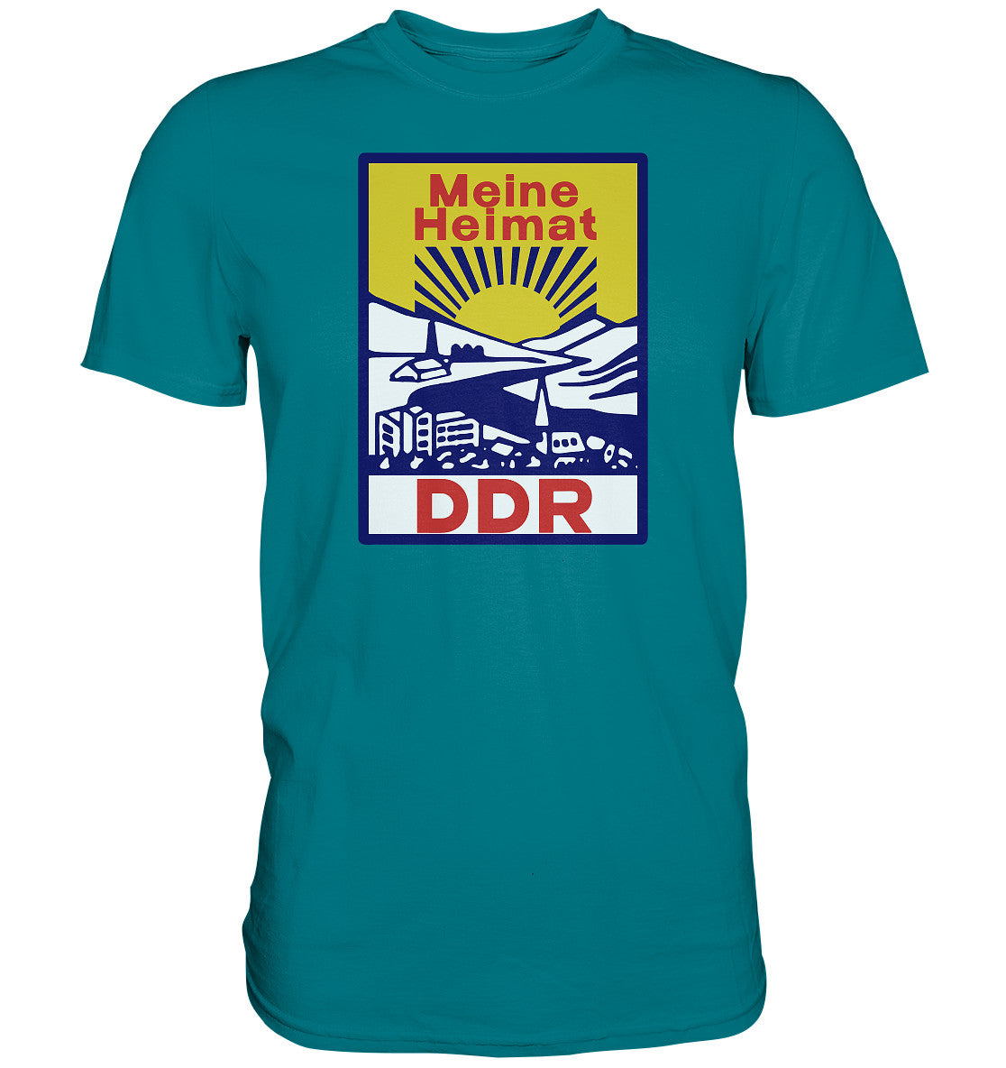 PREMIUM SHIRT UNISEX • MEINE HEIMAT DDR