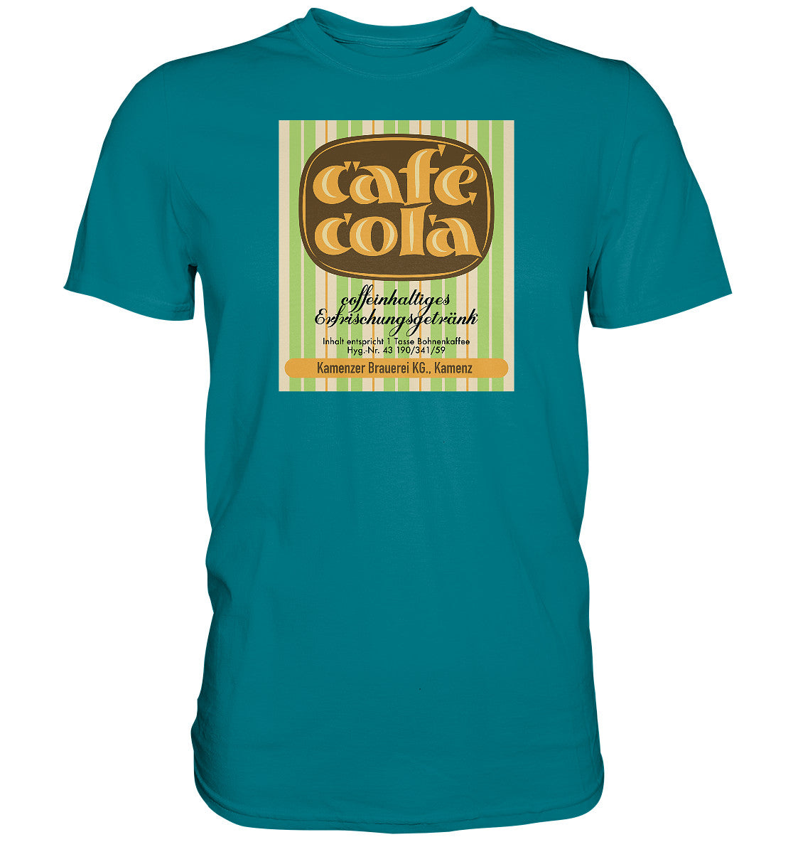 PREMIUM SHIRT UNISEX • CAFÉ COLA - KAMENZ