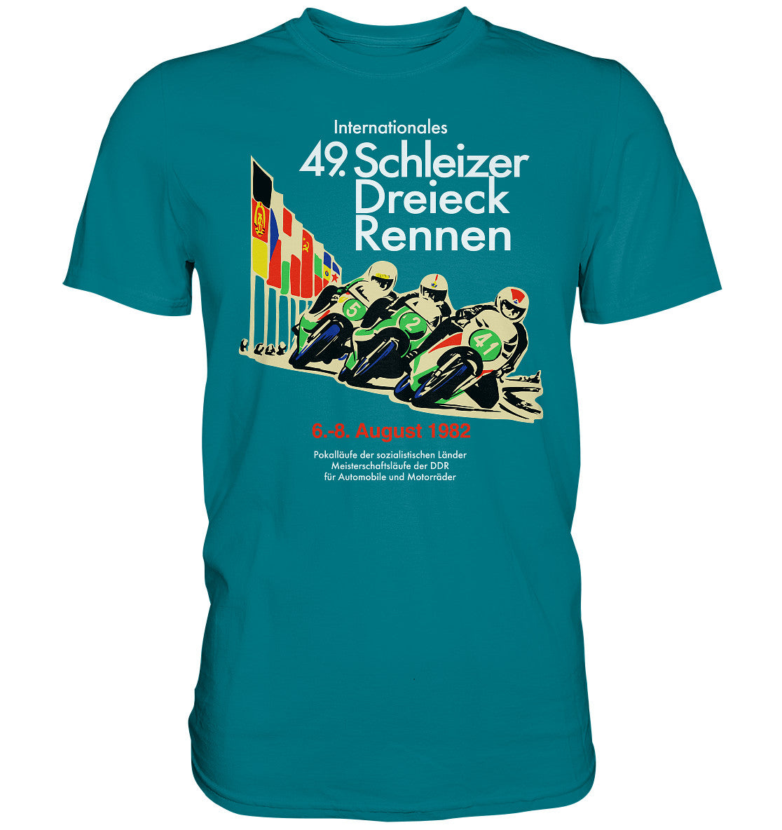 PREMIUM SHIRT UNISEX • SCHLEIZER DREIECK-RENNEN DDR 1982