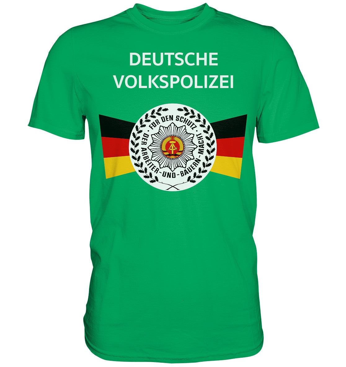 PREMIUM SHIRT UNISEX • DEUTSCHE VOLKSPOLIZEI - ORIGINAL WIMPEL