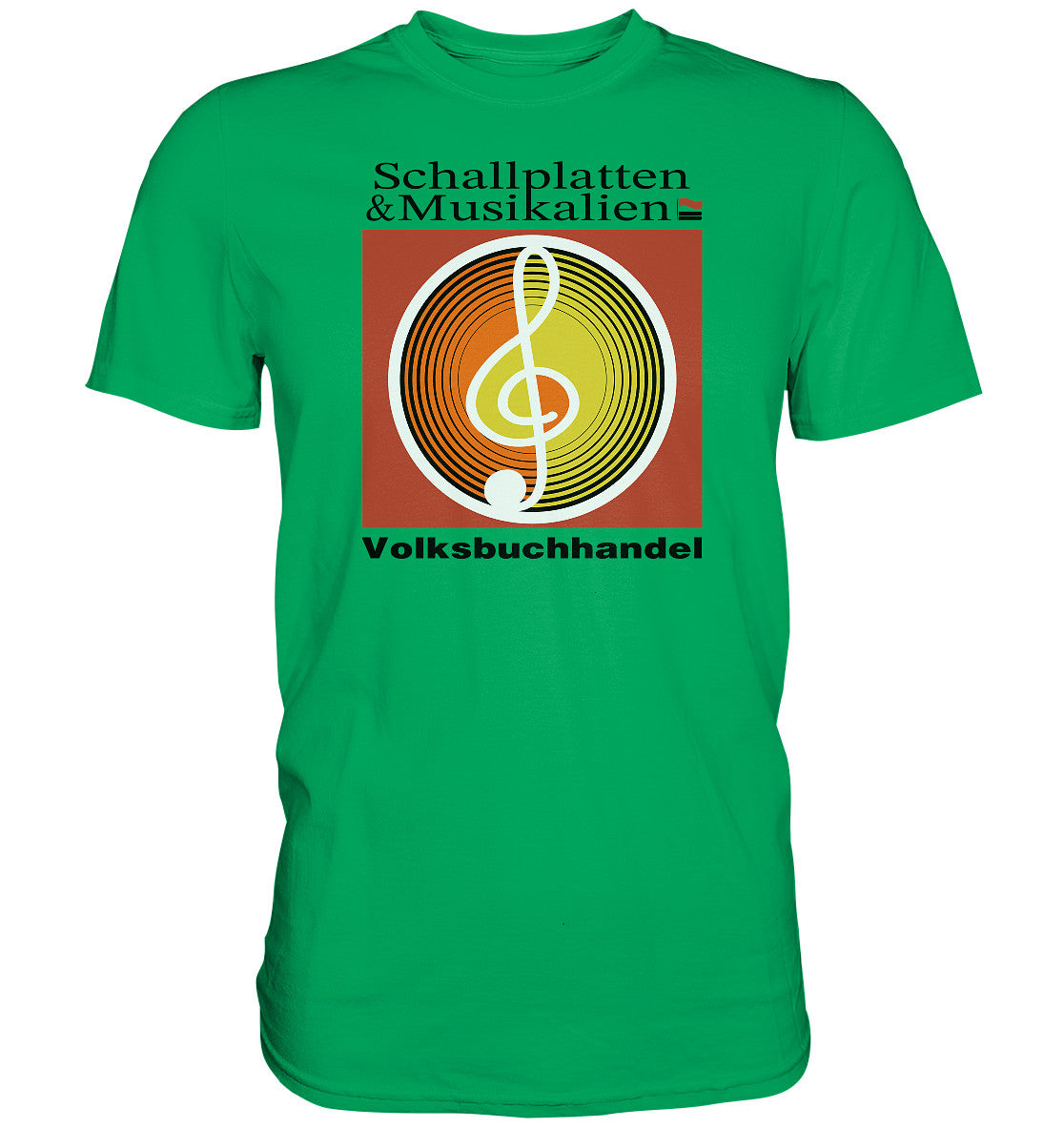 PREMIUM SHIRT UNISEX • SCHALLPLATTEN VOLKSBUCHHANDEL