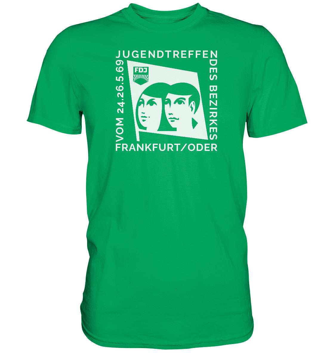 PREMIUM SHIRT UNISEX • FDJ JUGENDTREFFEN FRANKFURT ODER - 1969