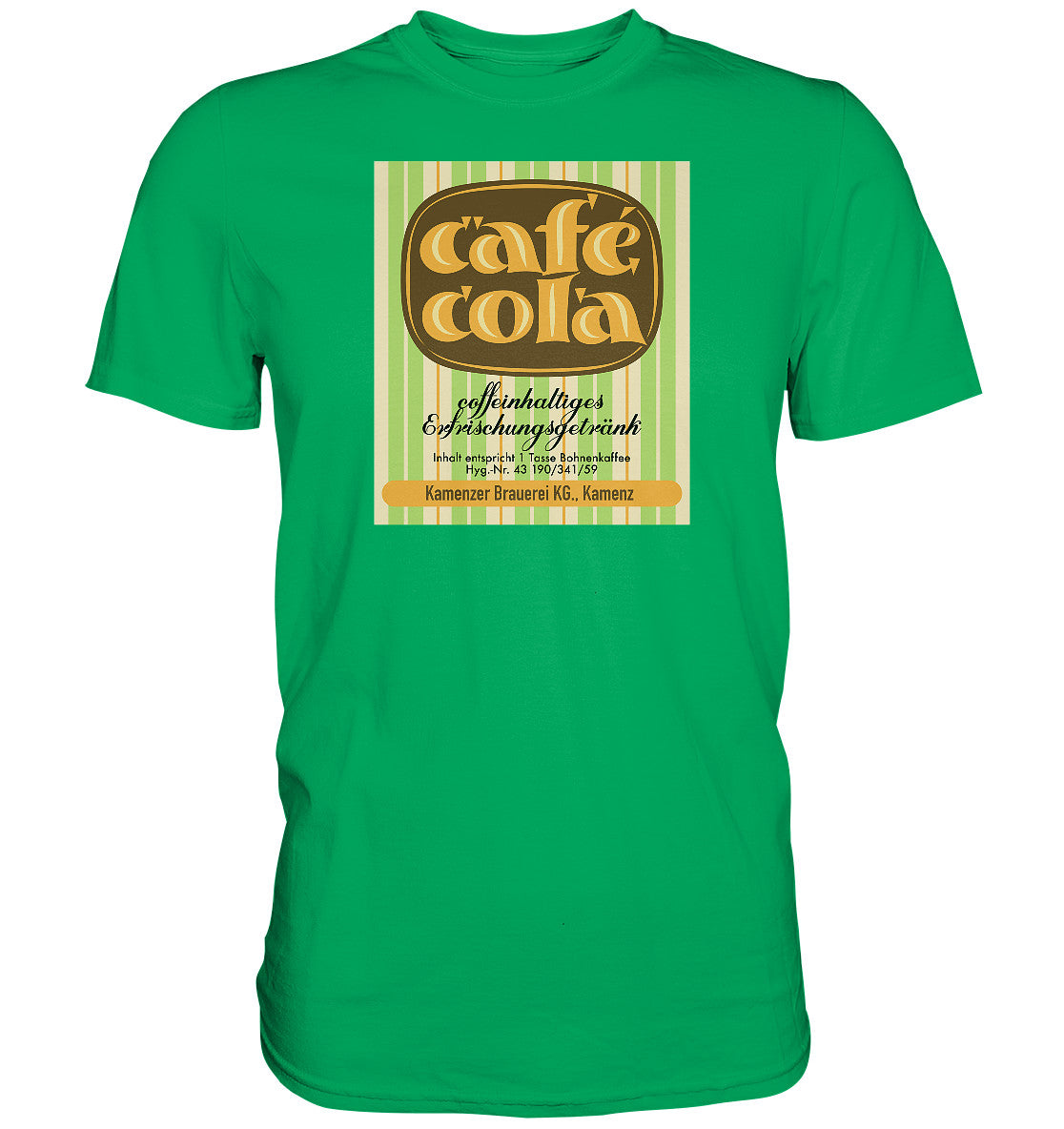 PREMIUM SHIRT UNISEX • CAFÉ COLA - KAMENZ