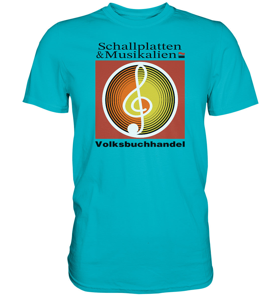 PREMIUM SHIRT UNISEX • SCHALLPLATTEN VOLKSBUCHHANDEL