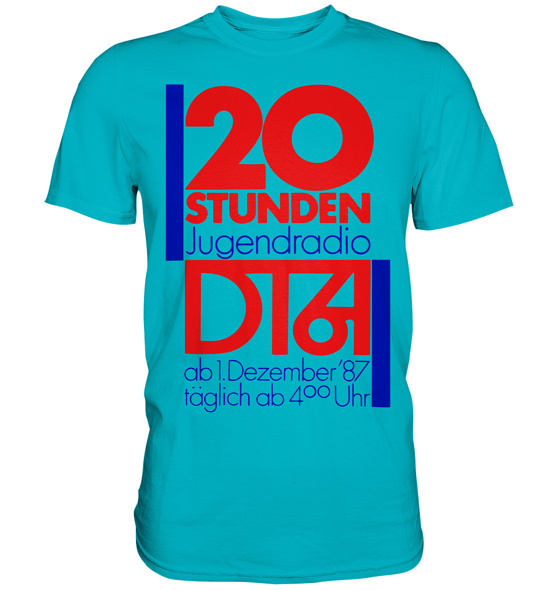 PREMIUM SHIRT UNISEX • 20 STUNDEN JUGENDRADIO DT64