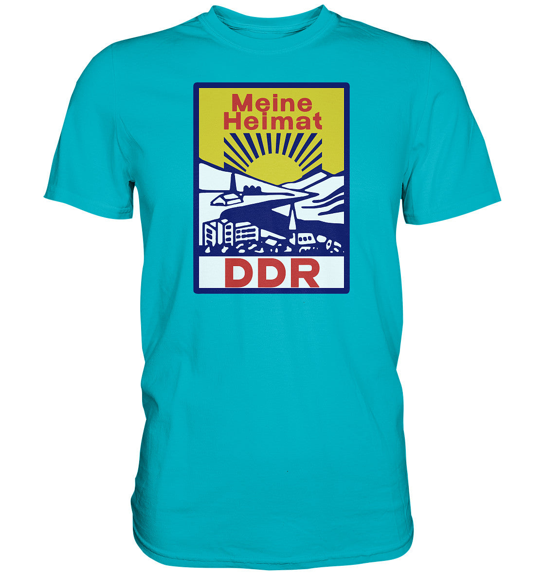 PREMIUM SHIRT UNISEX • MEINE HEIMAT DDR