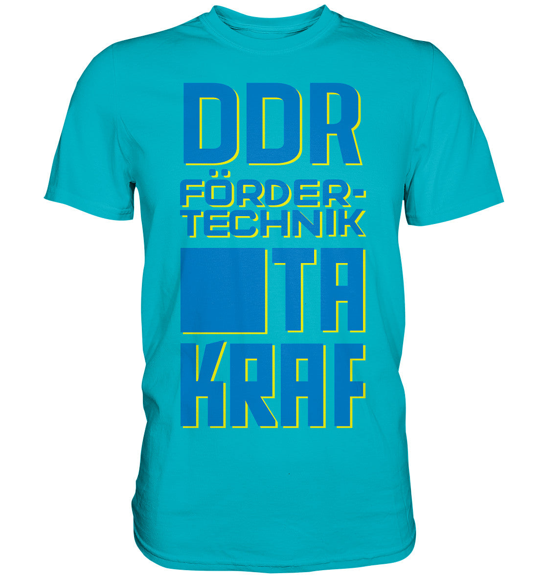 PREMIUM SHIRT UNISEX • DDR FÖRDERTECHNIK TAKRAF