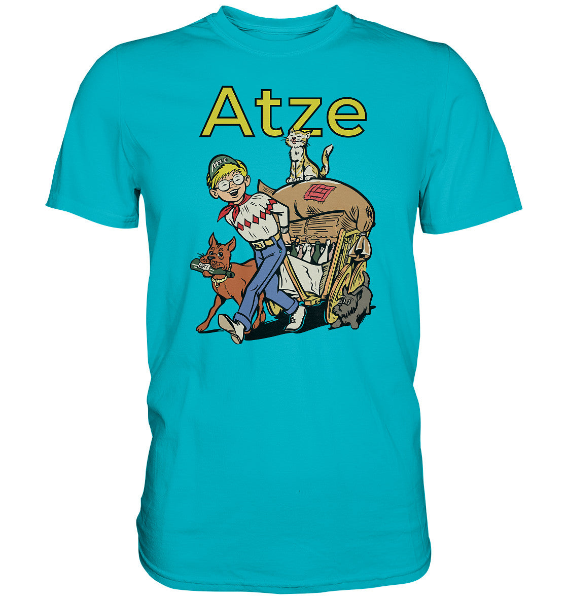 PREMIUM SHIRT UNISEX • ATZE - TITEL ALTSTOFFE