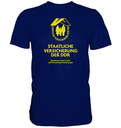 PREMIUM SHIRT UNISEX • STAATLICHE VERSICHERUNG DER DDR