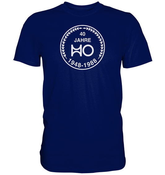 PREMIUM SHIRT UNISEX • 40 JAHRE HO 1948-1988