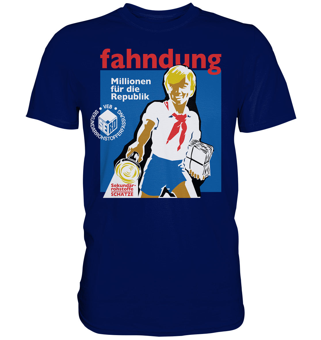 PREMIUM SHIRT UNISEX • SERO - FAHNDUNG SEKUNDÄRROHSTOFFE