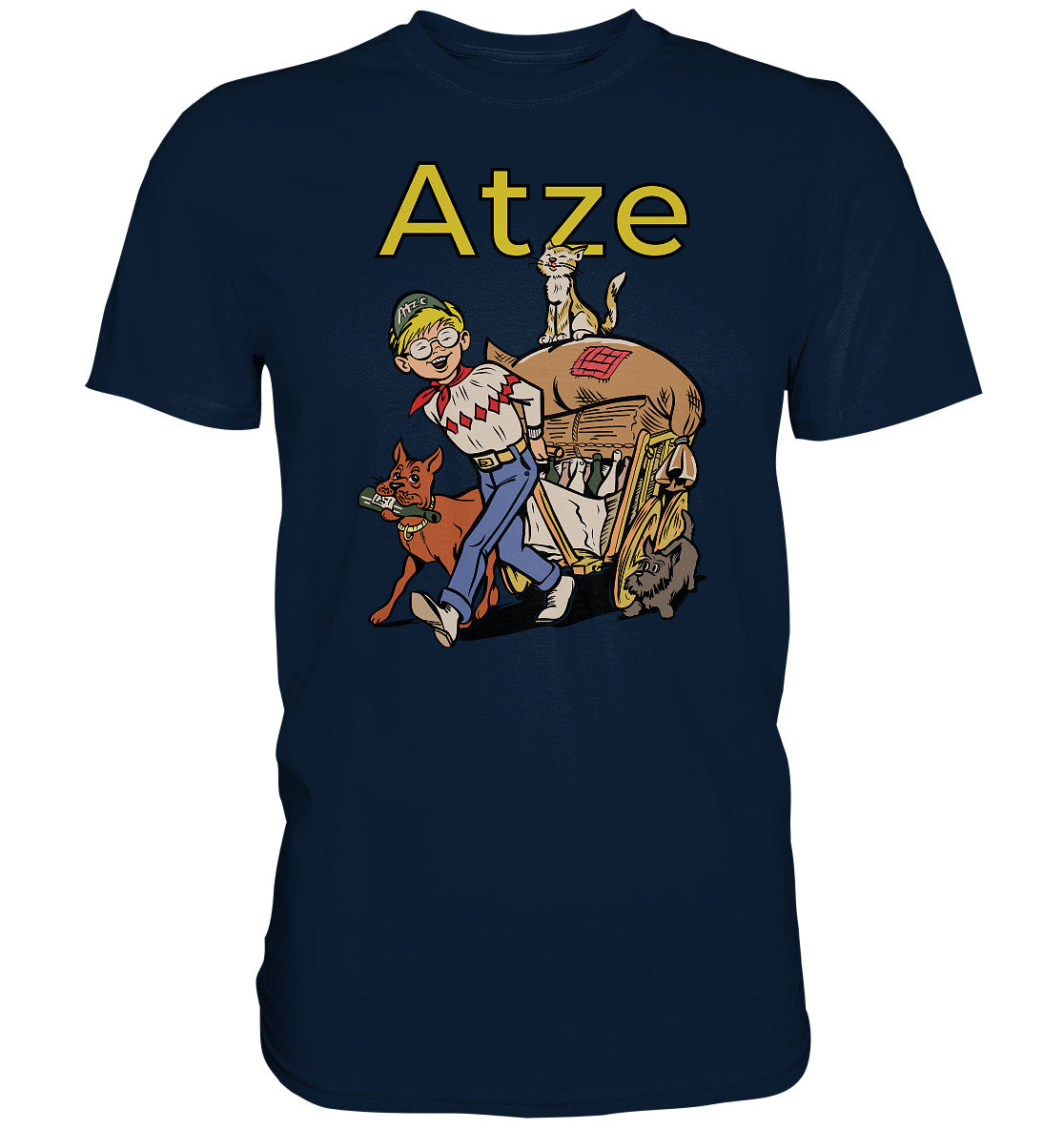 PREMIUM SHIRT UNISEX • ATZE - TITEL ALTSTOFFE