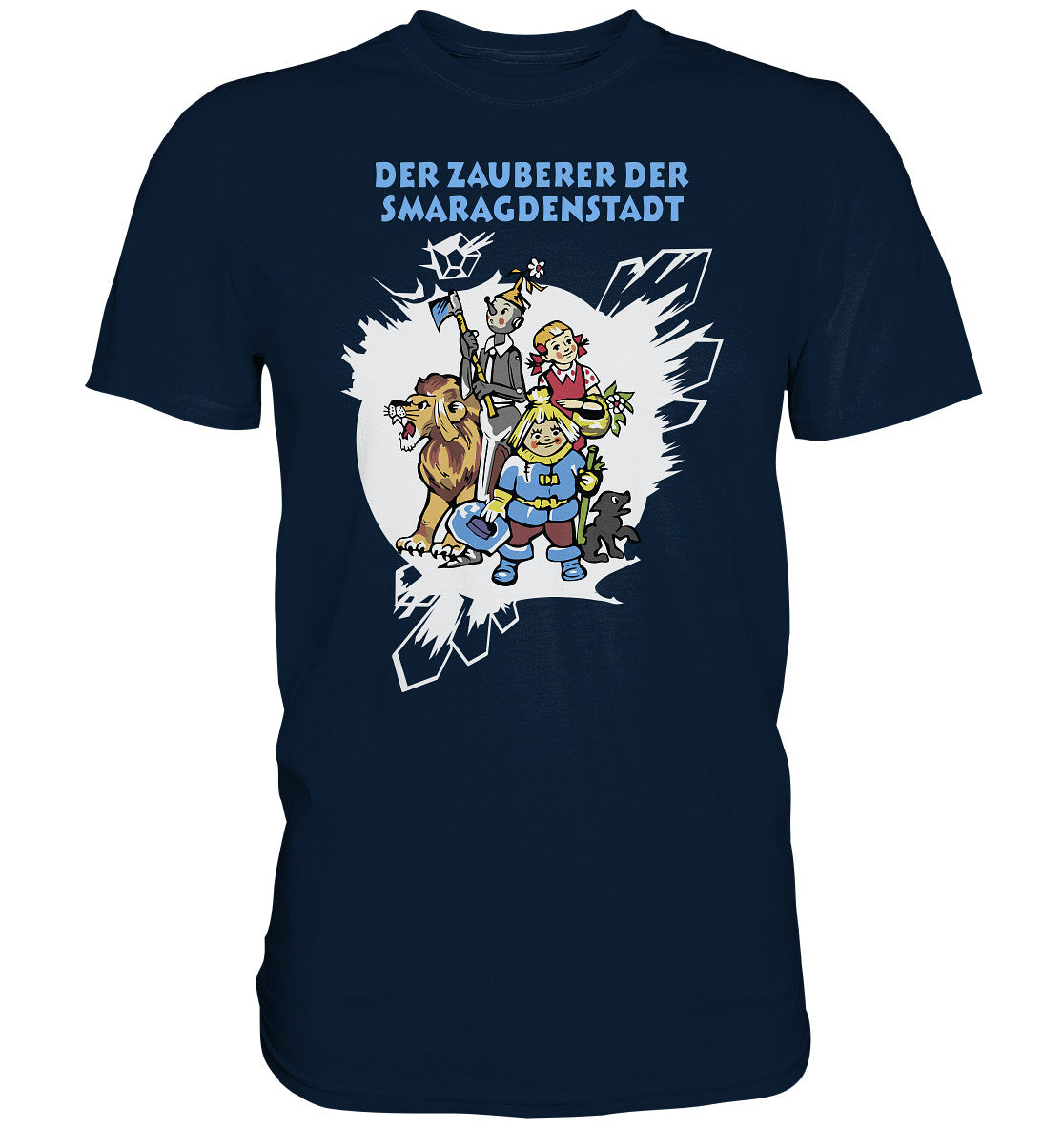 PREMIUM SHIRT UNISEX • WOLKOW - DER ZAUBERER DER SMARAGDENSTADT