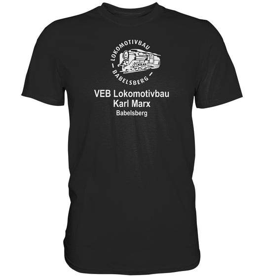 PREMIUM SHIRT UNISEX • VEB LOKOMOTIVBAU BABELSBERG