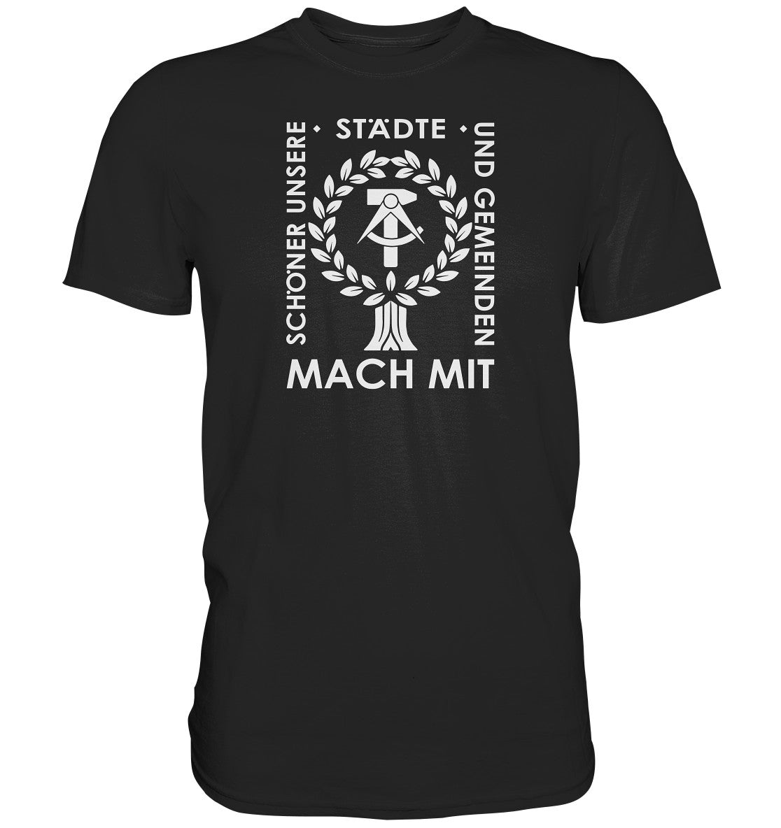 PREMIUM SHIRT UNISEX • SCHÖNER UNSERE STÄDTE - dunkel