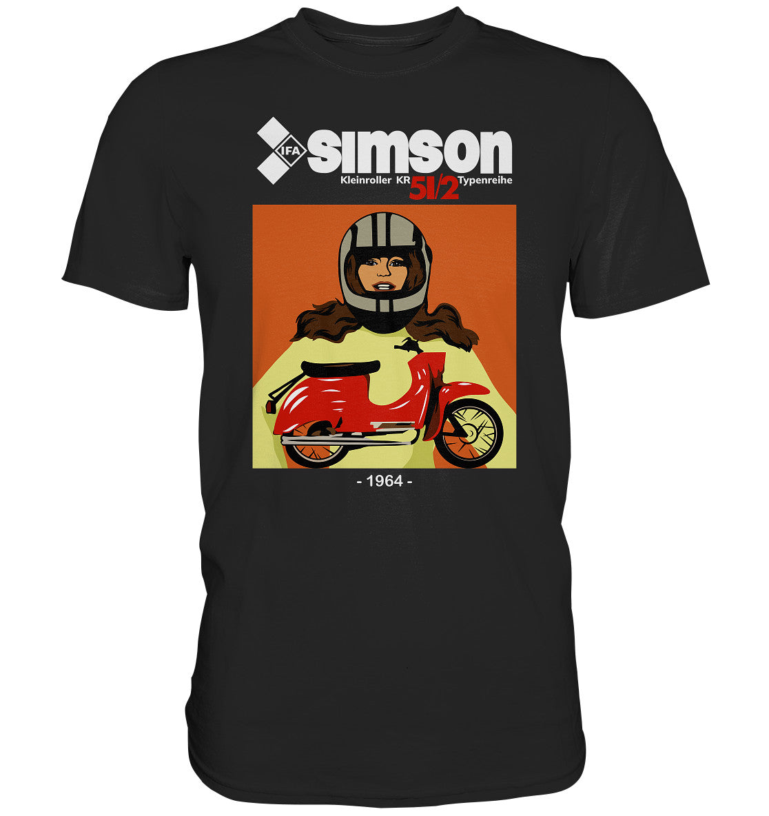 PREMIUM SHIRT UNISEX • SIMSON SCHWALBE KR51-2 (1964)