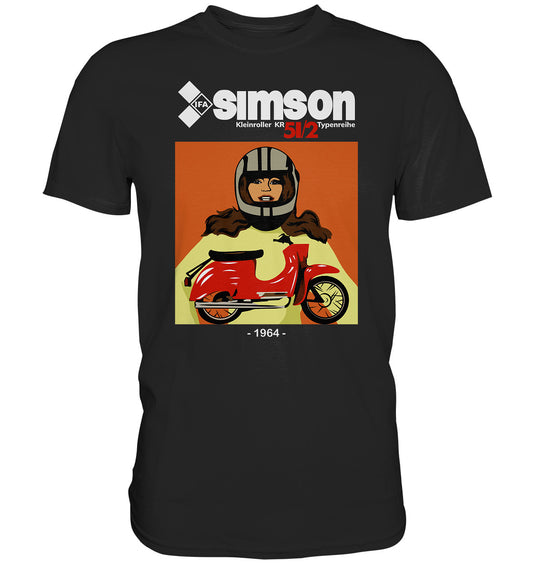 PREMIUM SHIRT UNISEX • SIMSON SCHWALBE KR51-2 (1964)