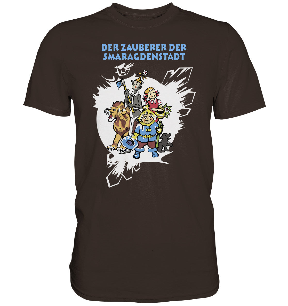 PREMIUM SHIRT UNISEX • WOLKOW - DER ZAUBERER DER SMARAGDENSTADT