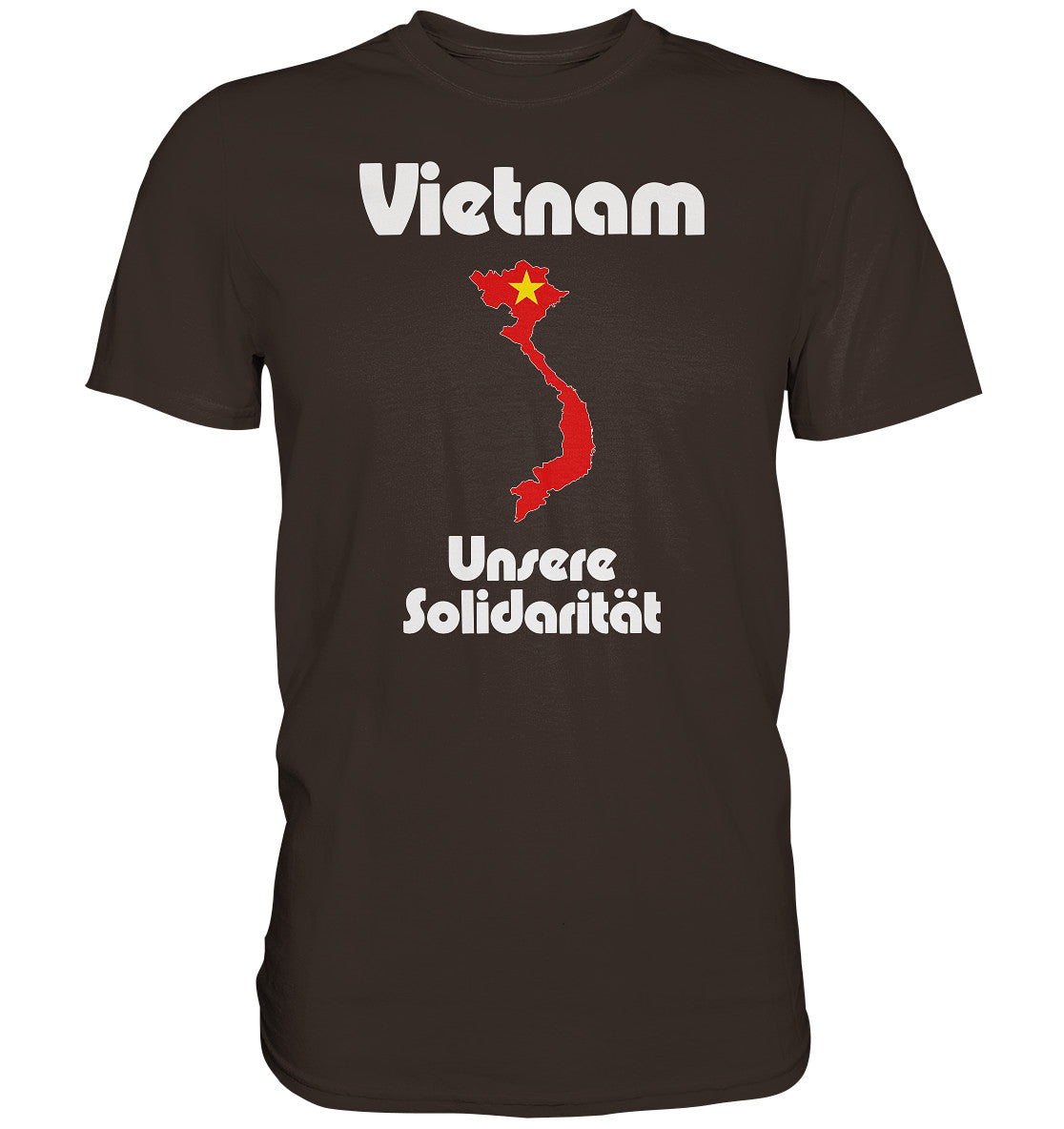 PREMIUM SHIRT UNISEX • SOLIDARITÄT MIT VIETNAM