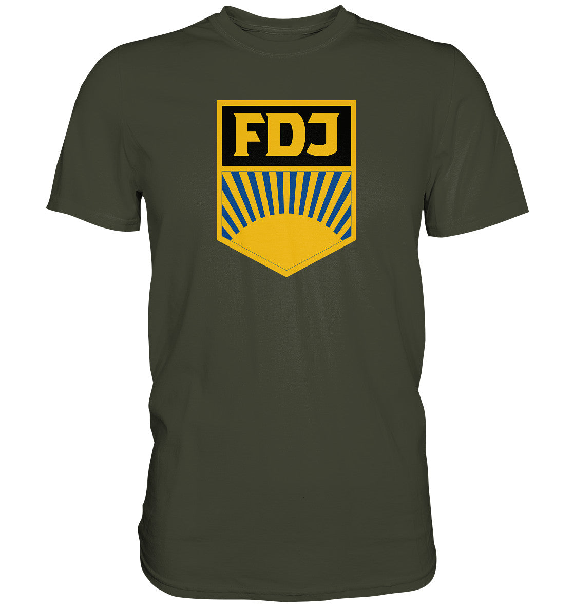 PREMIUM SHIRT UNISEX • FDJ FREIE DEUTSCHE JUGEND