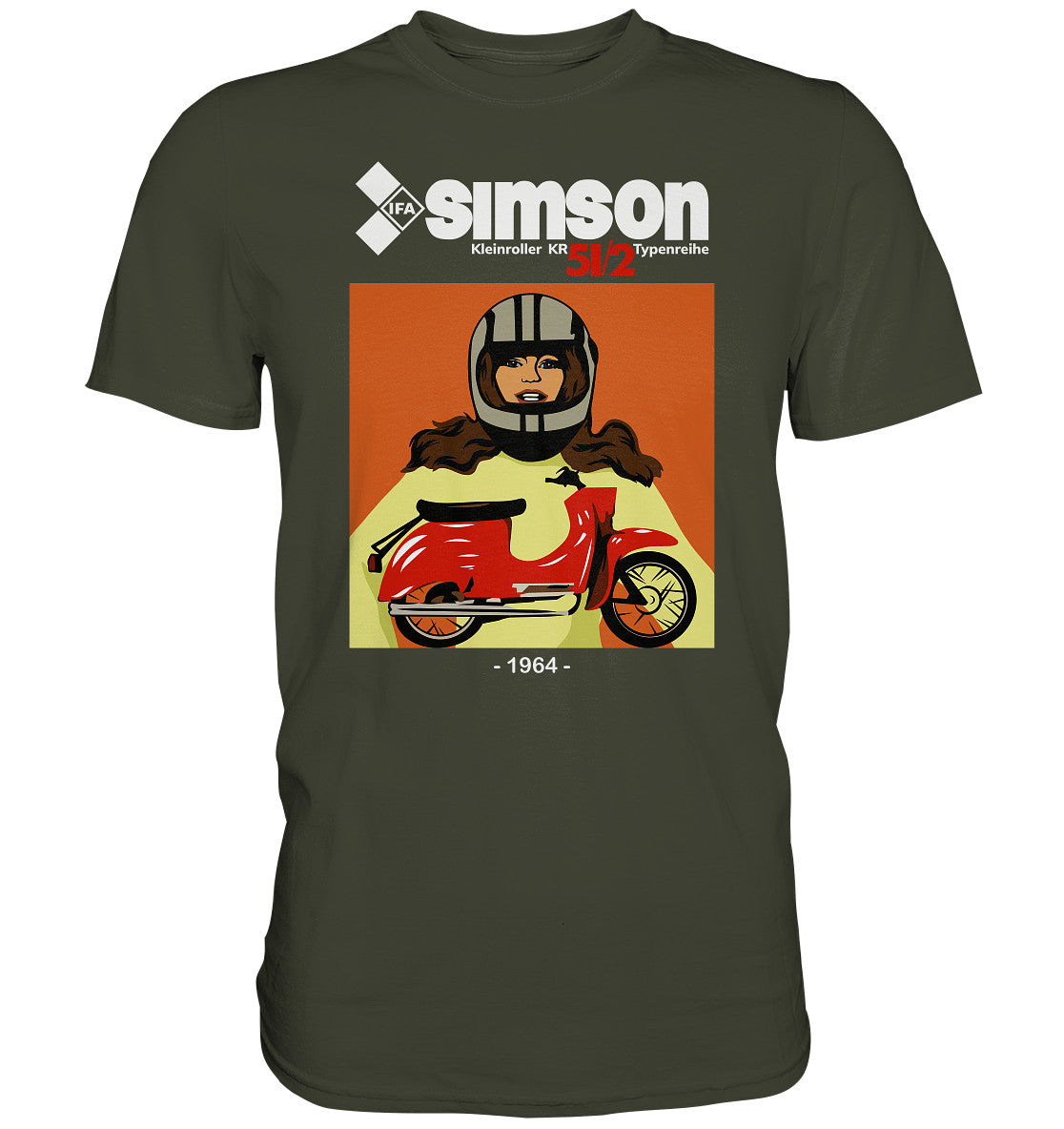 PREMIUM SHIRT UNISEX • SIMSON SCHWALBE KR51-2 (1964)