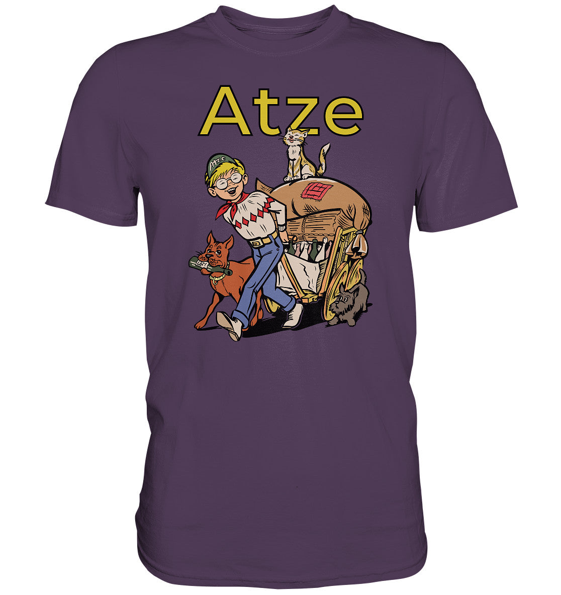 PREMIUM SHIRT UNISEX • ATZE - TITEL ALTSTOFFE