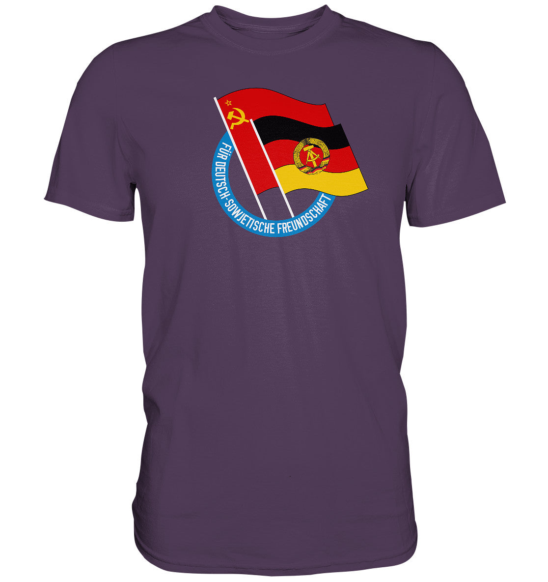 PREMIUM SHIRT UNISEX • DEUTSCH SOWJETISCHE FREUNDSCHAFT - dunkel