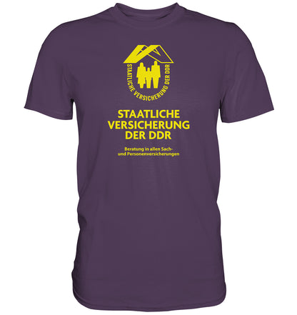 PREMIUM SHIRT UNISEX • STAATLICHE VERSICHERUNG DER DDR
