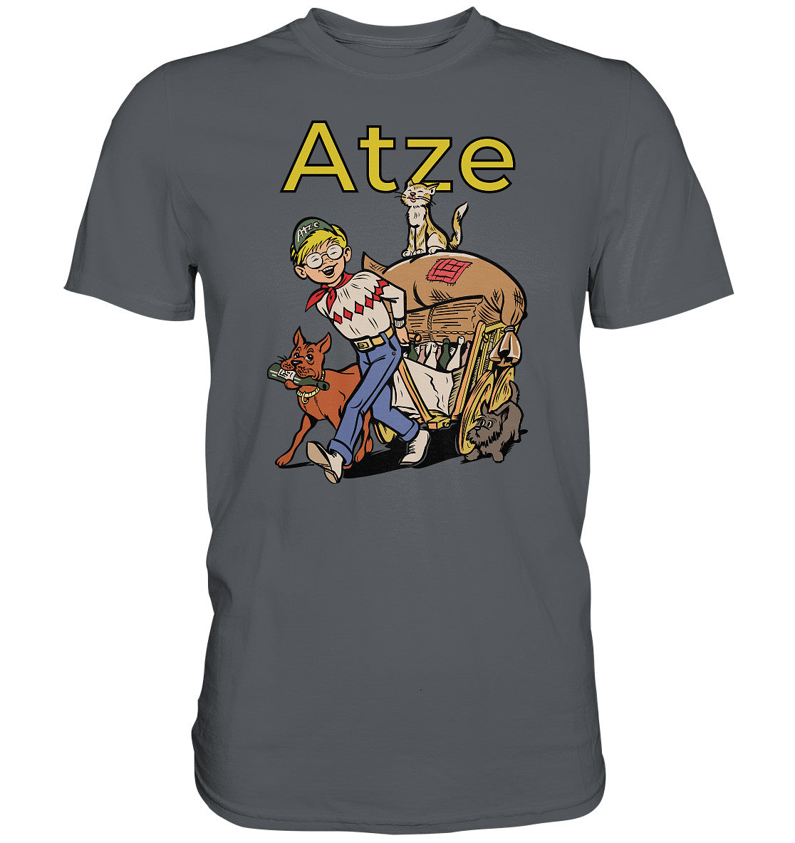 PREMIUM SHIRT UNISEX • ATZE - TITEL ALTSTOFFE