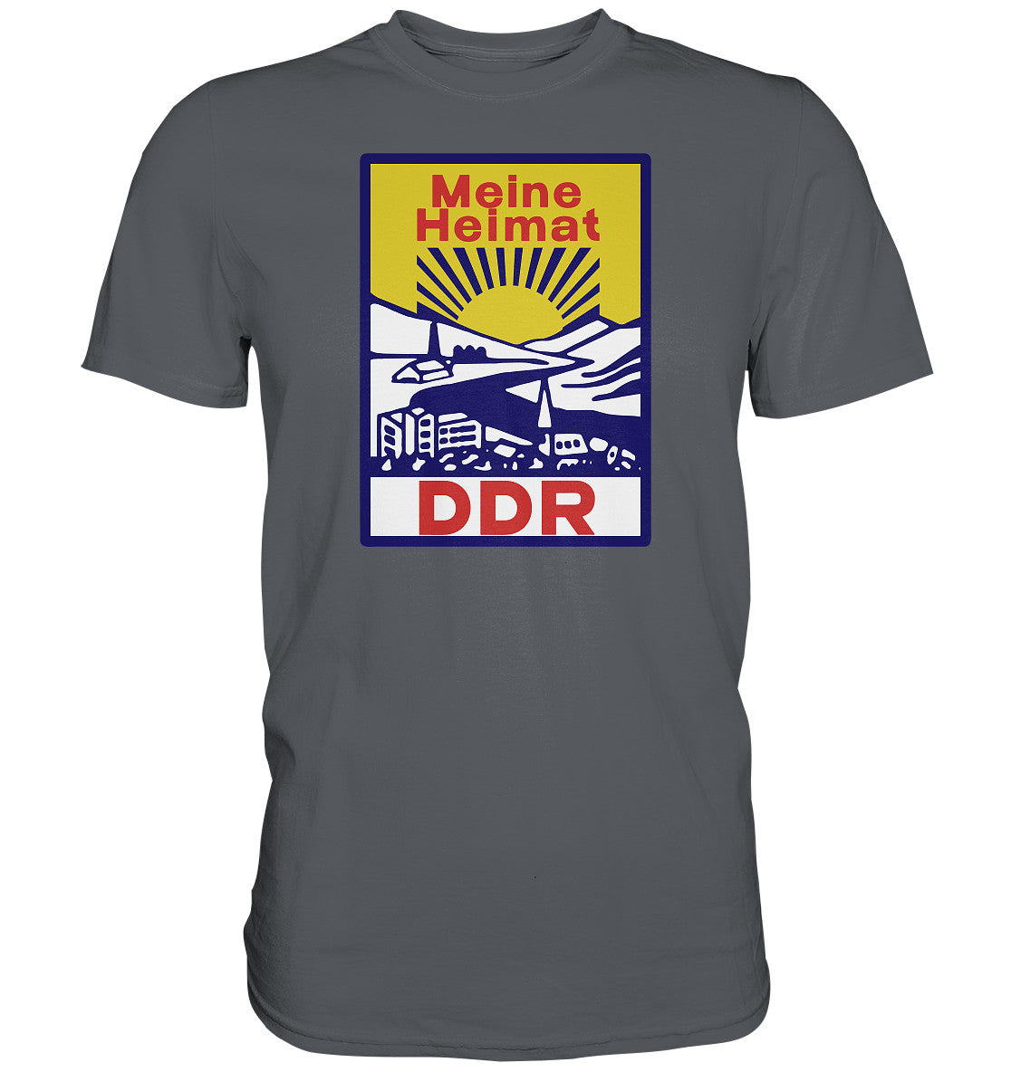 PREMIUM SHIRT UNISEX • MEINE HEIMAT DDR