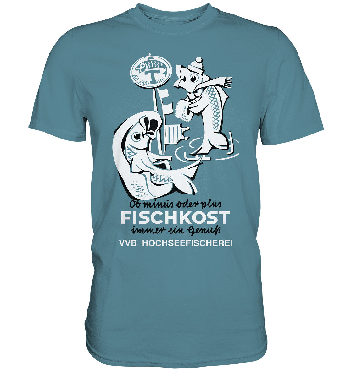 PREMIUM SHIRT UNISEX • VVB HOCHSEEFISCHEREI FISCHKOST