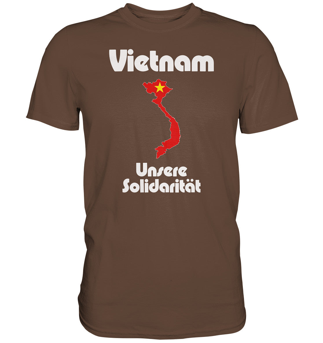 PREMIUM SHIRT UNISEX • SOLIDARITÄT MIT VIETNAM