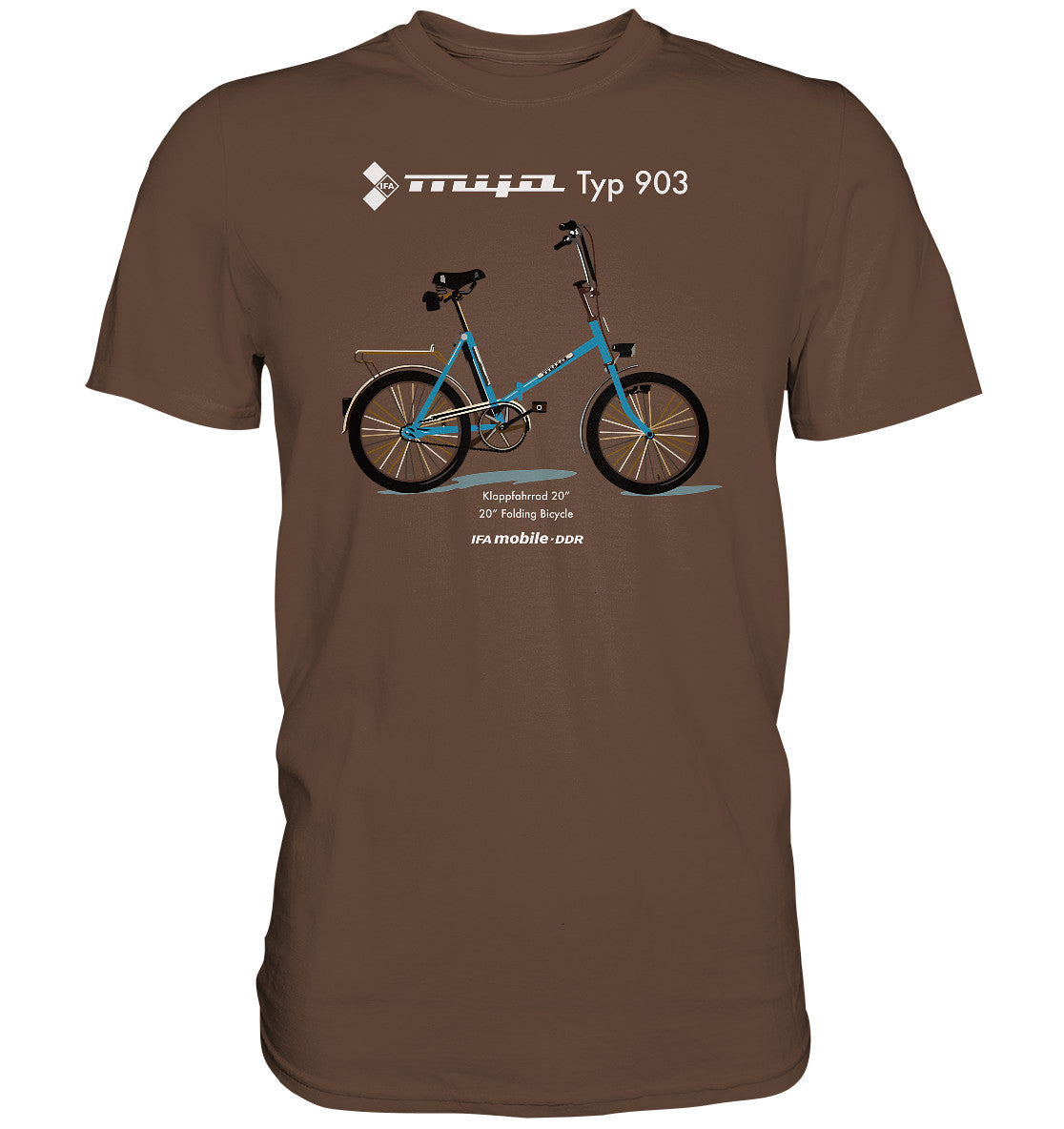 PREMIUM SHIRT UNISEX • MIFA KLAPPRAD TYP 903 - ORIGINAL WERBUNG