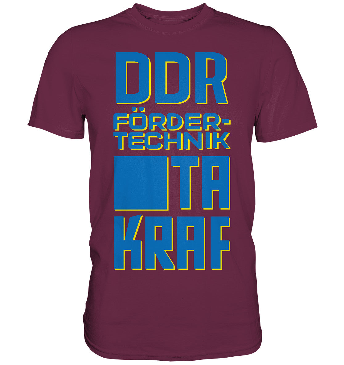 PREMIUM SHIRT UNISEX • DDR FÖRDERTECHNIK TAKRAF