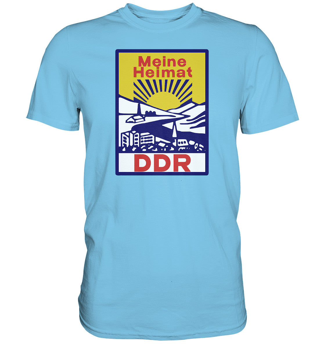 PREMIUM SHIRT UNISEX • MEINE HEIMAT DDR