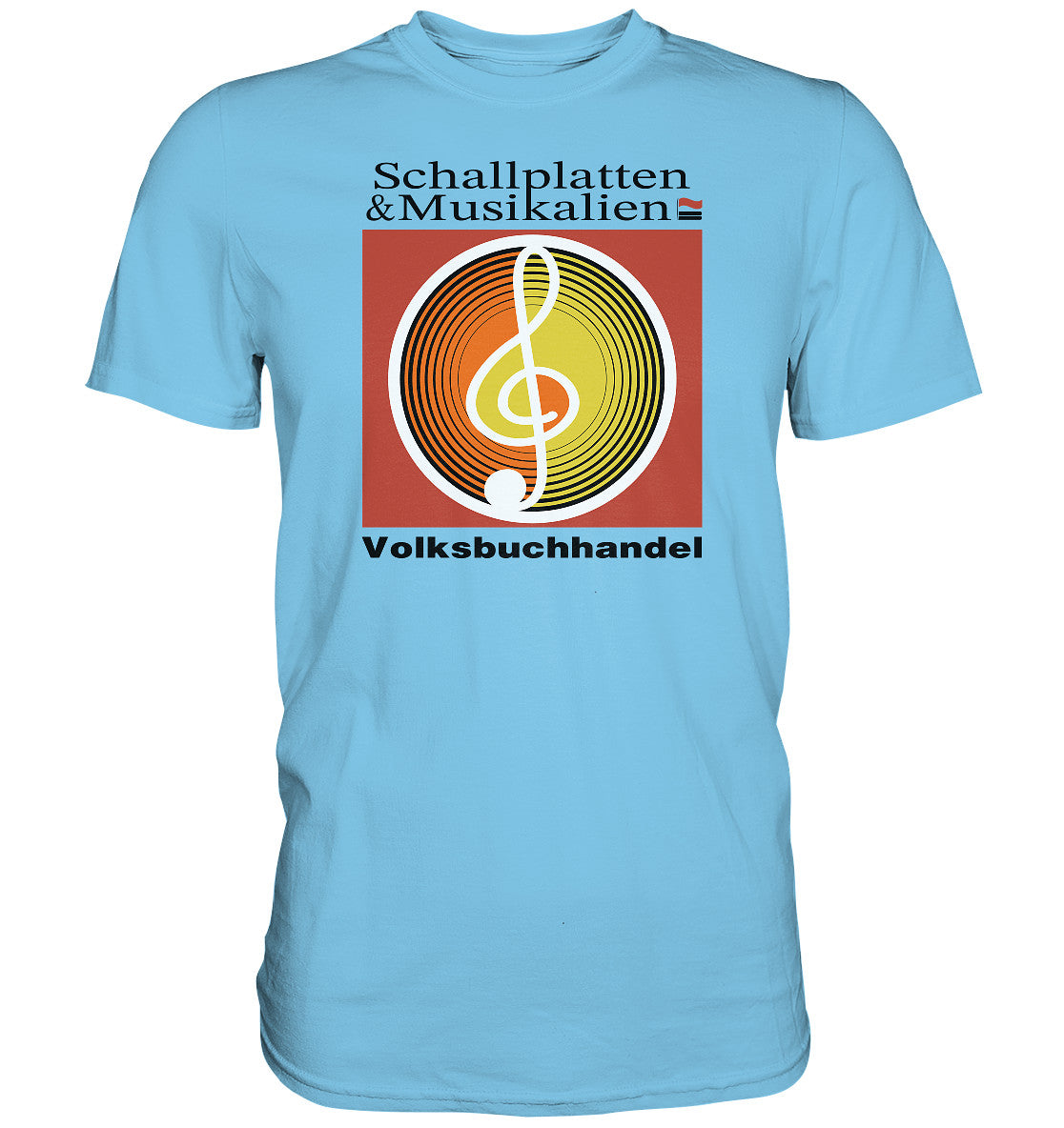 PREMIUM SHIRT UNISEX • SCHALLPLATTEN VOLKSBUCHHANDEL