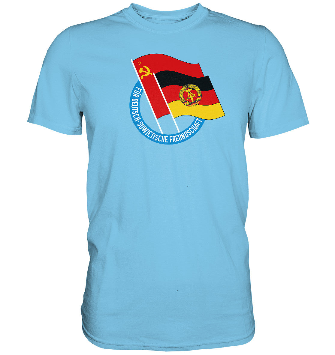 PREMIUM SHIRT UNISEX • DEUTSCH SOWJETISCHE FREUNDSCHAFT - dunkel
