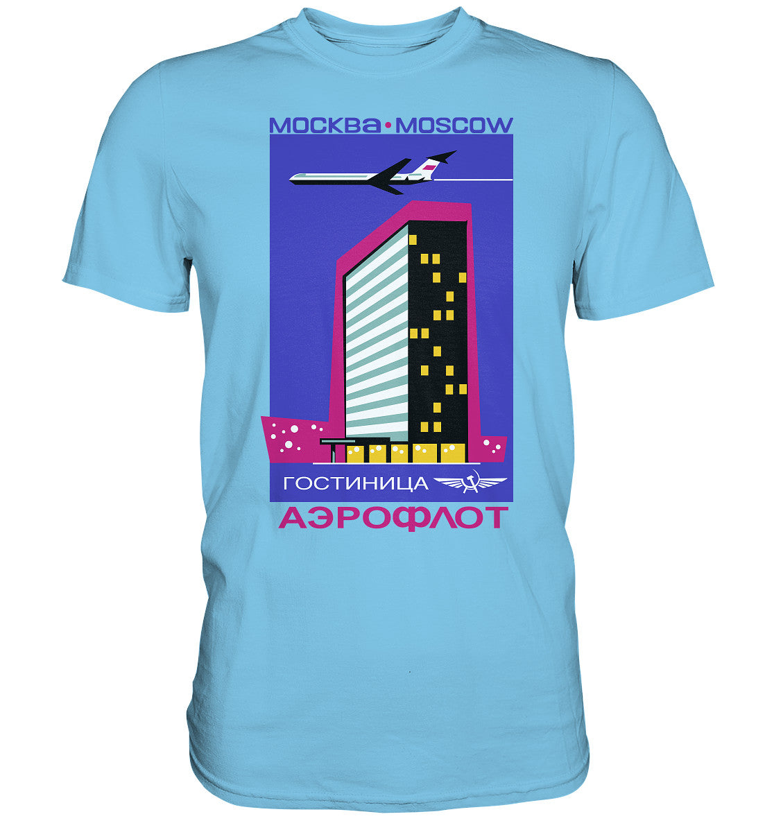 PREMIUM SHIRT UNISEX • AEROFLOT MOSKAU