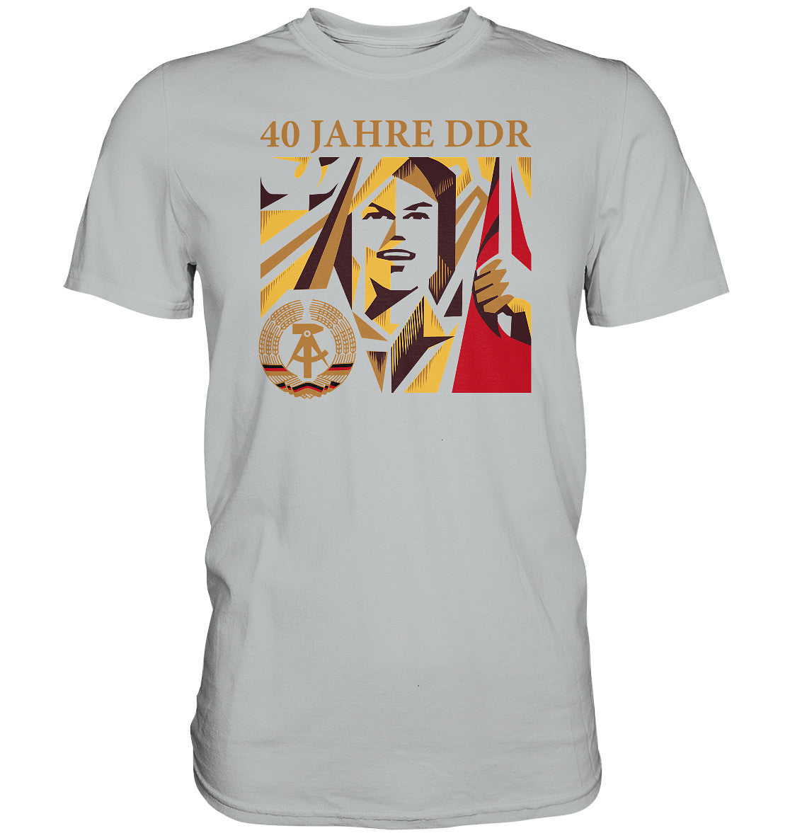 PREMIUM SHIRT UNISEX • 40 JAHRE DDR - BRIEFMARKE