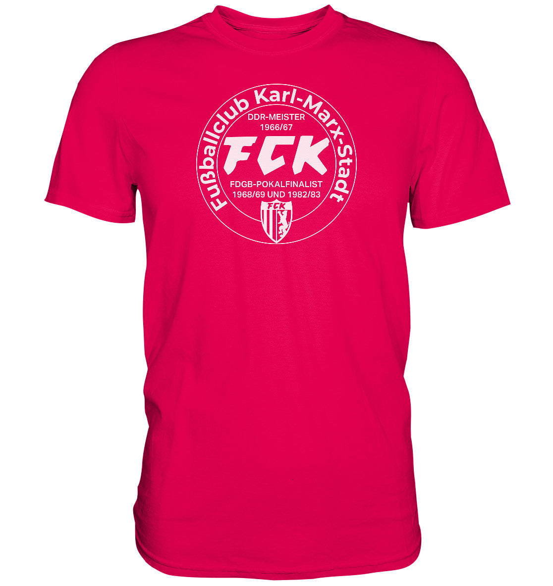 PREMIUM SHIRT UNISEX • FCK FUSSBALLCLUB KARL-MARX-STADT