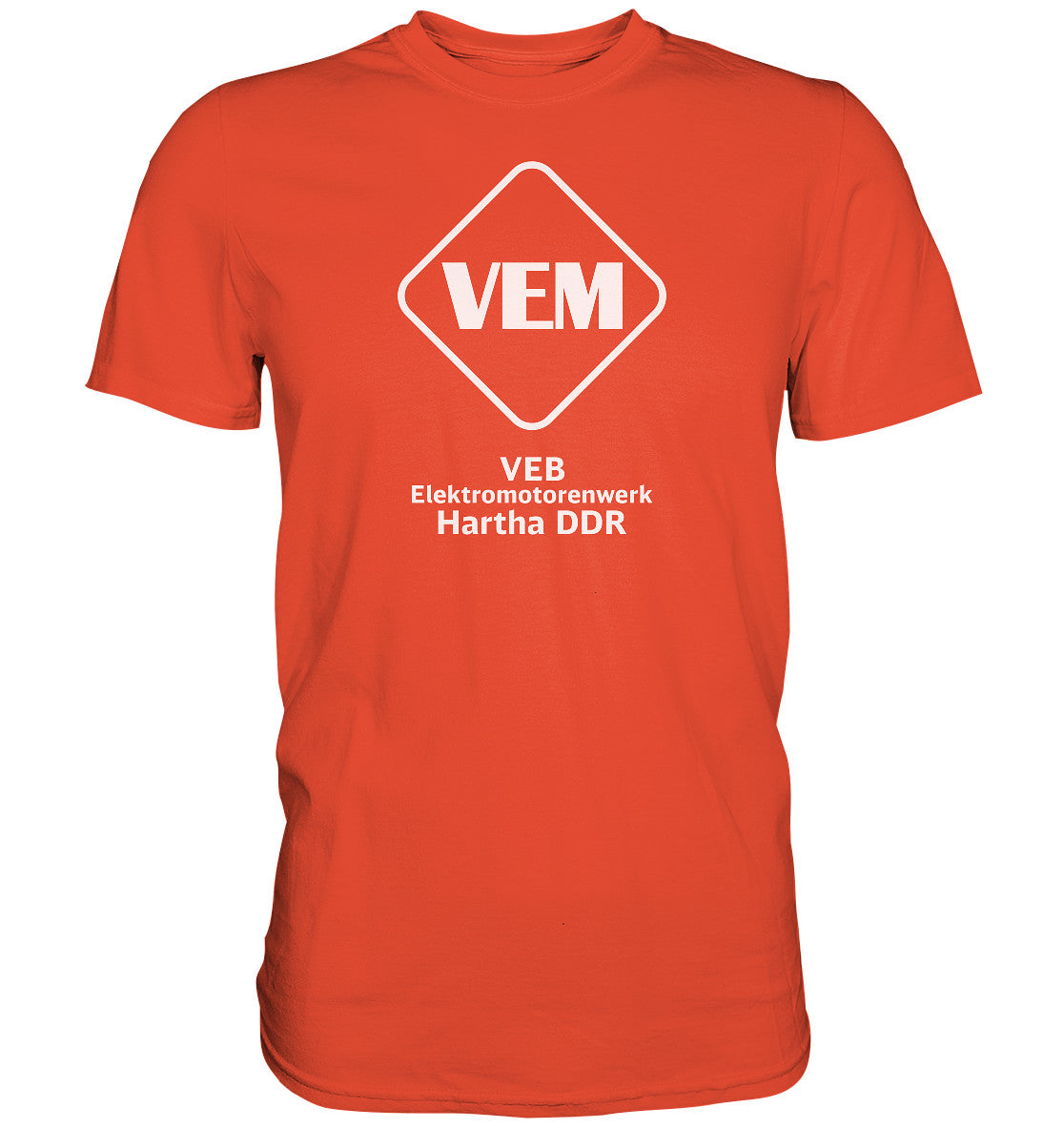 PREMIUM SHIRT UNISEX • VEB ELEKTROMOTORENWERK HARTHA DDR