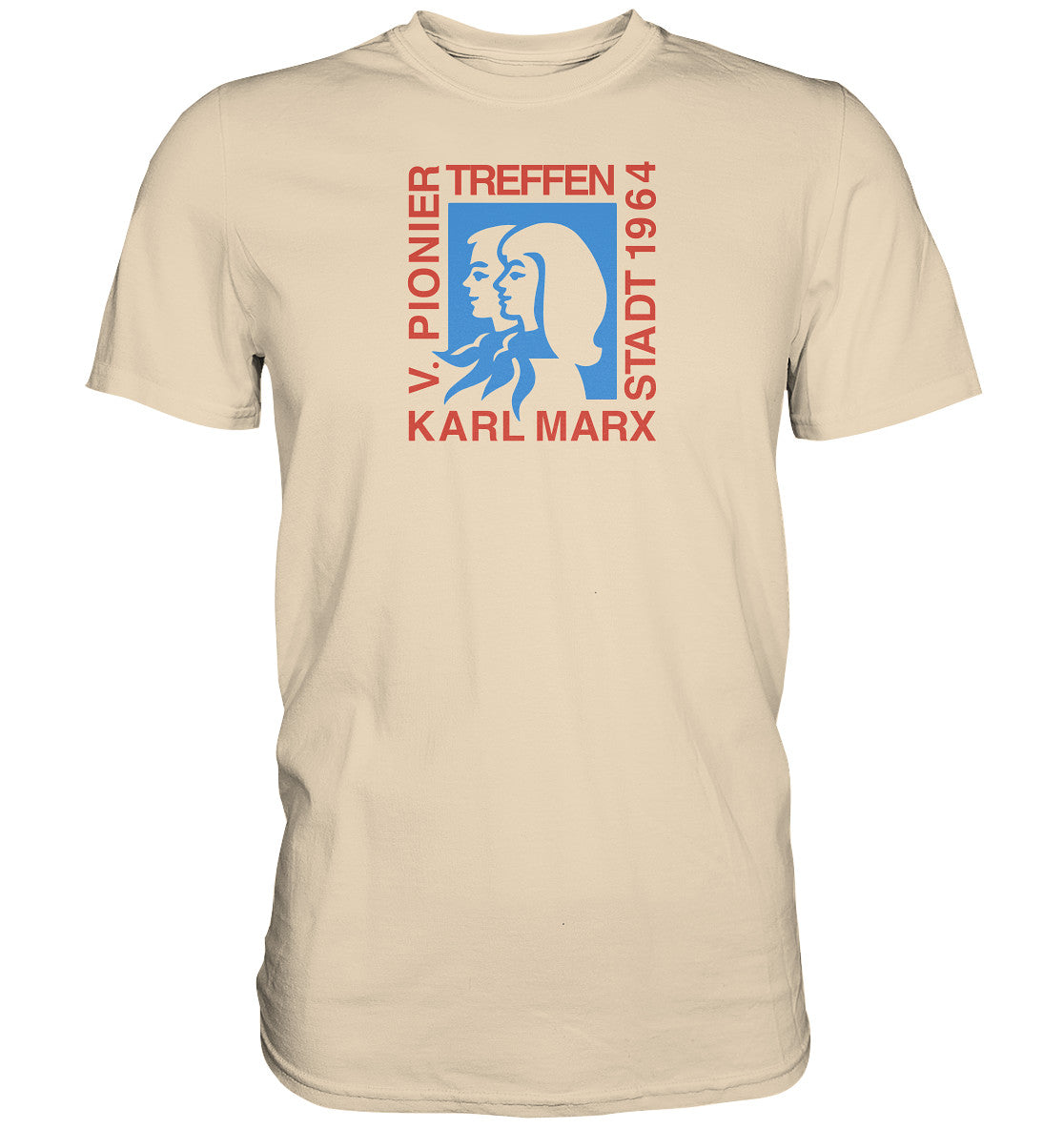 PREMIUM SHIRT UNISEX • 5. PIONIERTREFFEN KARL-MARX-STADT