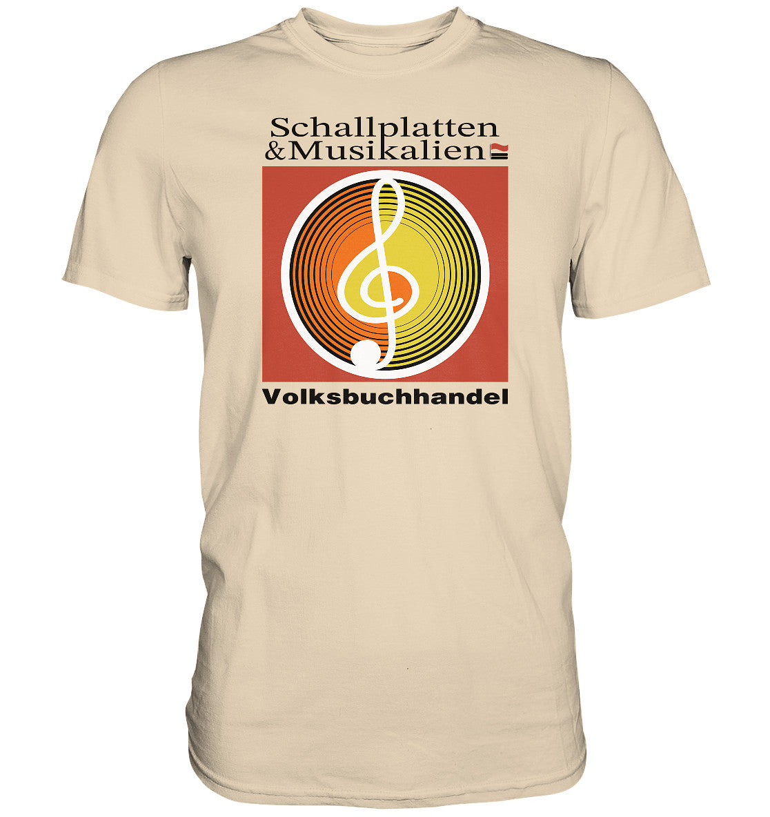 PREMIUM SHIRT UNISEX • SCHALLPLATTEN VOLKSBUCHHANDEL