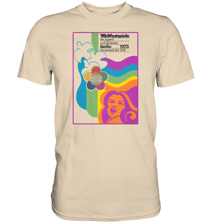 PREMIUM SHIRT UNISEX • WELTFESTSPIELE BERLIN, DDR 1973